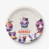 Spooky Schattigee eerste verjaardag Papieren Bordje (Voorkant)