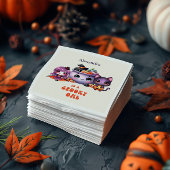 Spooky Schattigee eerste verjaardag Servet