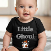 Spooky Schattigee geest en pompoen Halloween Romper