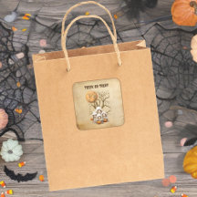 Spooky Schattigee Ghost Family Trick or treat