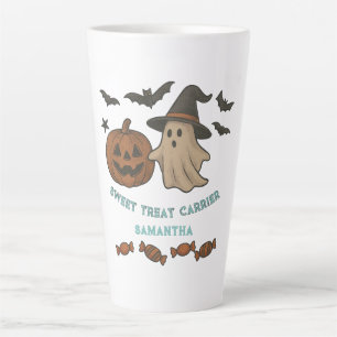 Spooky Schattigee Halloween - Boos, Bats & Treats  Latte Mok