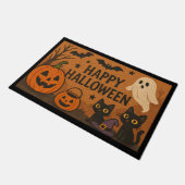 SPOOKY-SCHATTIGEE HALLOWEEN DEURMAT – Binnen/Buite (Schuin)