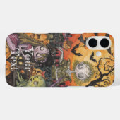 Spooky Schattigee Halloween iPhone 16 Plus Hoesje. Case-Mate iPhone Case (Achterkant (horizontaal))