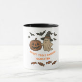 Spooky Schattigee Halloween-Mok - Boos, Bats & Tre Mok (Midden)