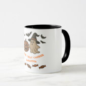 Spooky Schattigee Halloween-Mok - Boos, Bats & Tre Mok (Voorkant rechts)