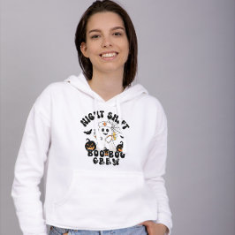 Spooky Schattigee Halloween Nurse Ghost Hoodie