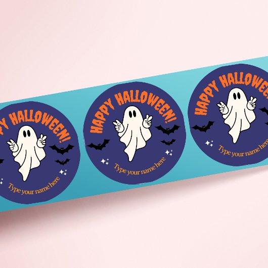 Spooky Schattigee Halloween Sticker