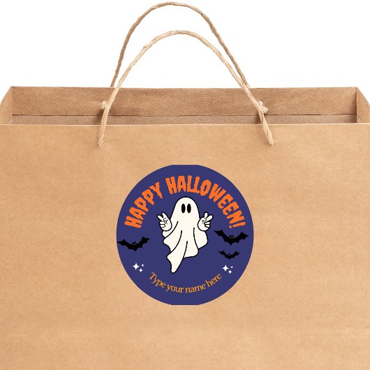 Spooky Schattigee Halloween Sticker