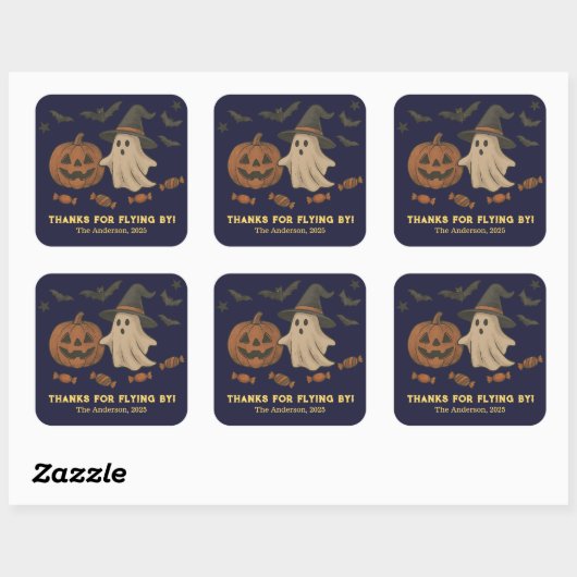 Spooky Schattigee Halloween Sticker - Boos, Bats & (Vel)