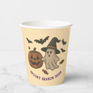 Spooky Schattigee Halloween - Trick or treat Party Papieren Bekers