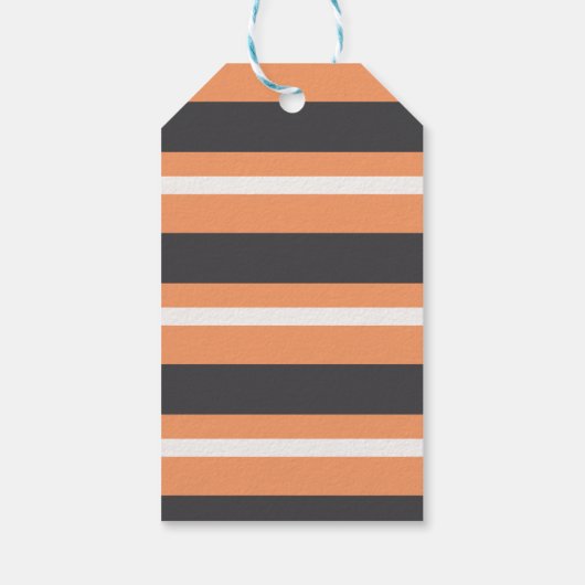 Spooky Schattigee heks Waterverf Halloween Cadeaulabel (Achterkant)