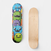 Spooky Schattigee Monster Crew Persoonlijk Skateboard (Voorkant)