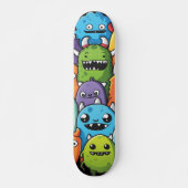 Spooky Schattigee Monster Crew Persoonlijk Skateboard (Voorkant)
