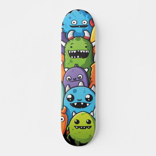 Spooky Schattigee Monster Crew Persoonlijk Skateboard (Voorkant)