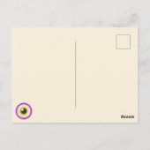 Spooky Schattigee Monster Mash Happy Halloween Paa Briefkaart (Achterkant)