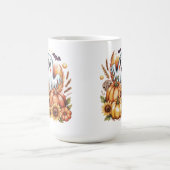 Spooky Schattigee spookachtige oogst Halloween Aut Koffiemok (Center)