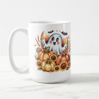 Spooky Schattigee spookachtige oogst Halloween Aut Koffiemok