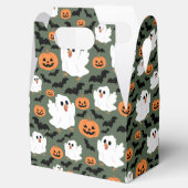 Spooky Schattigee spookkippen met pompoenen en vle Bedankdoosjes (Geopend)