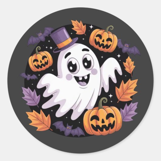 Spooky Schattigee Squad Stickers (Voorkant)