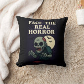 Spooky Schattigee Zombie Halloween Kussen – Fun &  (Deken)
