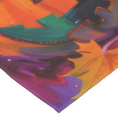 Spooky Schnauzer Hond Halloween Heks en Pompoen Tafelkleed (Gekanteld)