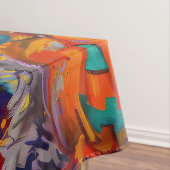 Spooky Schnauzer Hond Halloween Heks en Pompoen Tafelkleed (Voorbeeld)