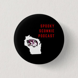 Spooky Sconnie Podcast ronde-knop Ronde Button 3,2 Cm