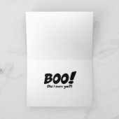 Spooky Scottie Holliday Card Kaart (Binnen)