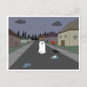 Spooky Season 2022 Happy Hauntings Briefkaart (Voorkant)