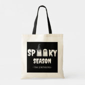Spooky Season Canvas tas – Trick or treat Bag (Achterkant)