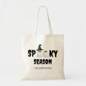Spooky Season Canvas tas – Trick or treat Bag (Voorkant)