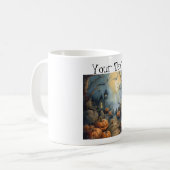 Spooky Season Coffee Cup. Koffiemok (Voorkant links)