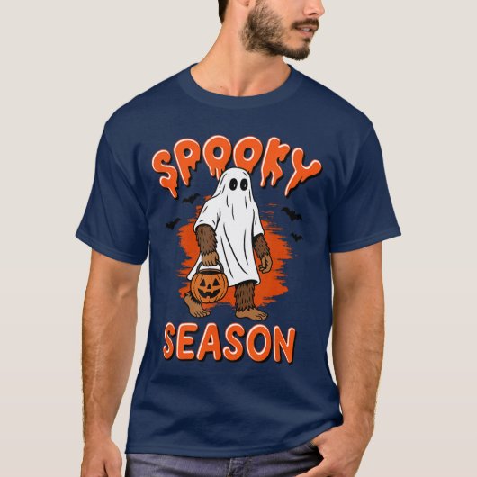 Spooky Season Funny Halloween Trick or Treat T-shirt (Voorkant)