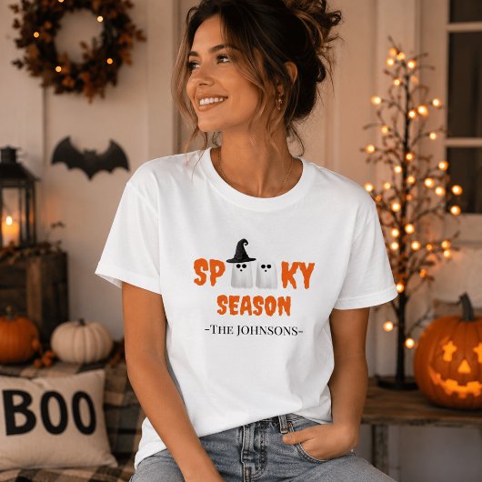 Spooky Season Geest T-shirt – Grappige Halloween T