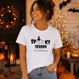 Spooky Season Geest T-shirt – Grappige Halloween T