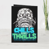 Spooky Season Ghost Hand Halloween Kaart (Achterkant)