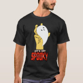 Spooky Season Ghost Hand Halloween Tshirt (Voorkant)