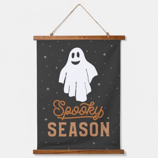 Spooky Season Ghost Hangend Wandkleed (Voorkant)