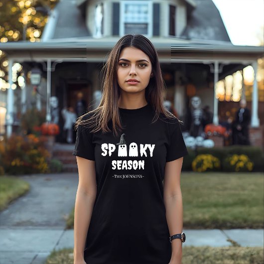Spooky Season Ghost Shirt - Grappig Halloween T-sh
