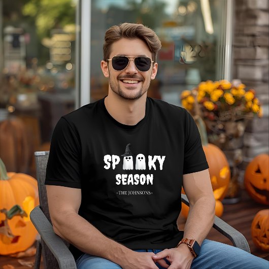 Spooky Season Ghost Shirt - Grappig Halloween T-sh