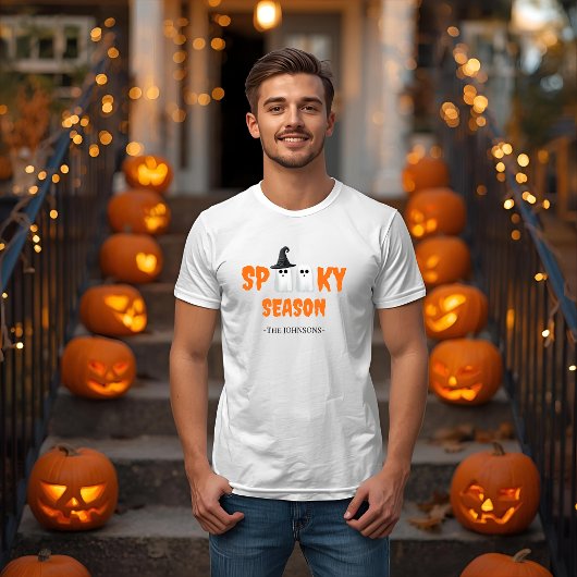 Spooky Season Ghost Shirt - Grappig Halloween T-sh