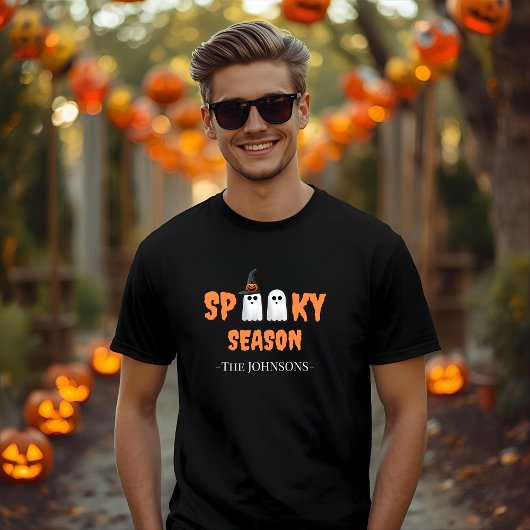 Spooky Season Ghost Shirt - Grappig Halloween T-sh