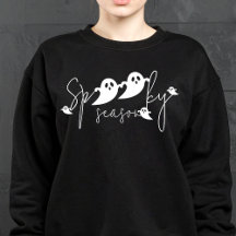 Spooky Season Ghost Silhouetten Modern Halloween