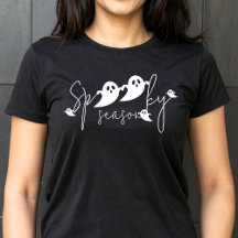 Spooky Season Ghost Silhouetten Script Halloween