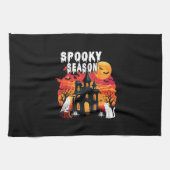 Spooky Season Halloween (2) Theedoek (Horizontaal)