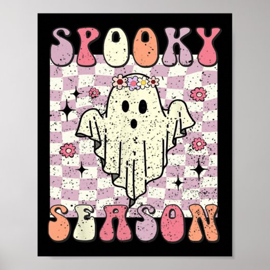 Spooky Season Halloween Costume Poster (Voorkant)