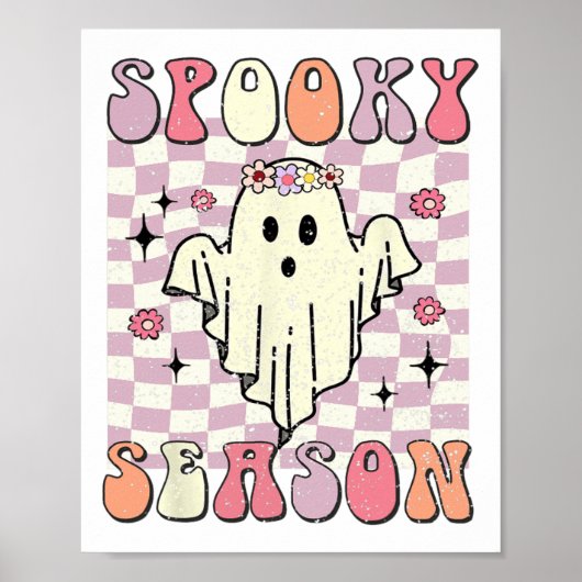 Spooky Season Halloween Costume Poster (Voorkant)