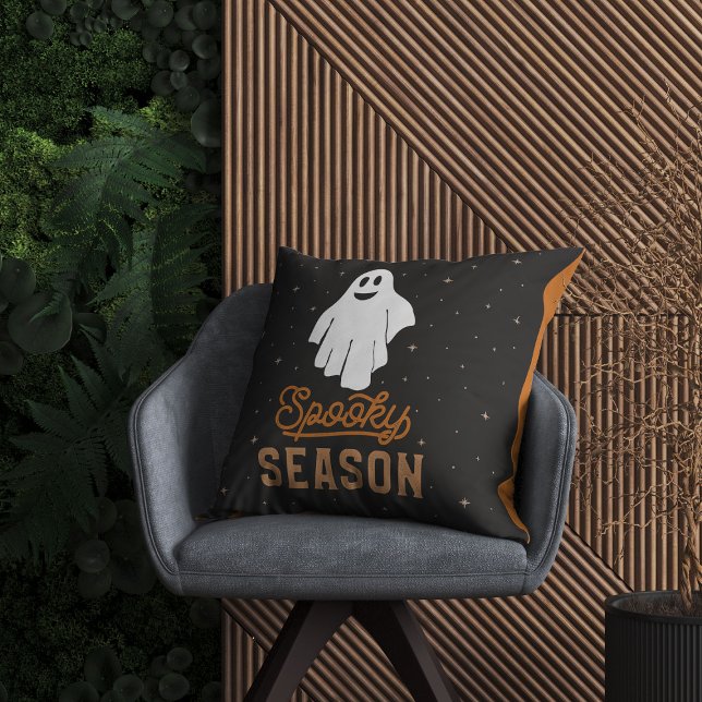 Spooky Season Halloween Ghost Pillow Kussen (Creator heeft geüpload)