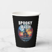Spooky Season Halloween Papieren Bekers (Voorkant)
