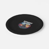 Spooky Season Halloween Papieren Bordje (Gekanteld)